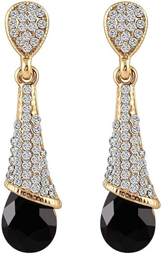 YouBella Valentine Collection Gold-plated and Zircon Earrings for Women & Girls