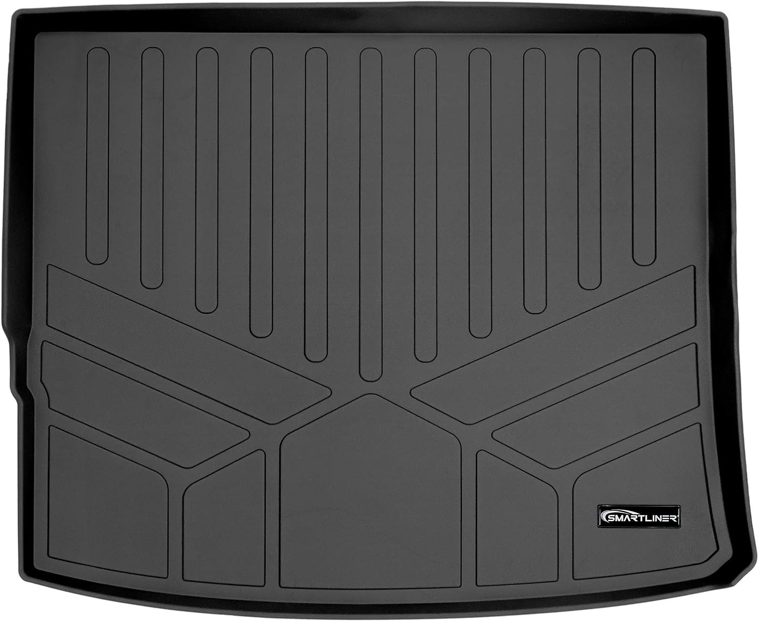 SMARTLINER All Weather Custom Fit Cargo Trunk Liner Floor Mat Compatible with 2014-2023 Jeep Cherokee
