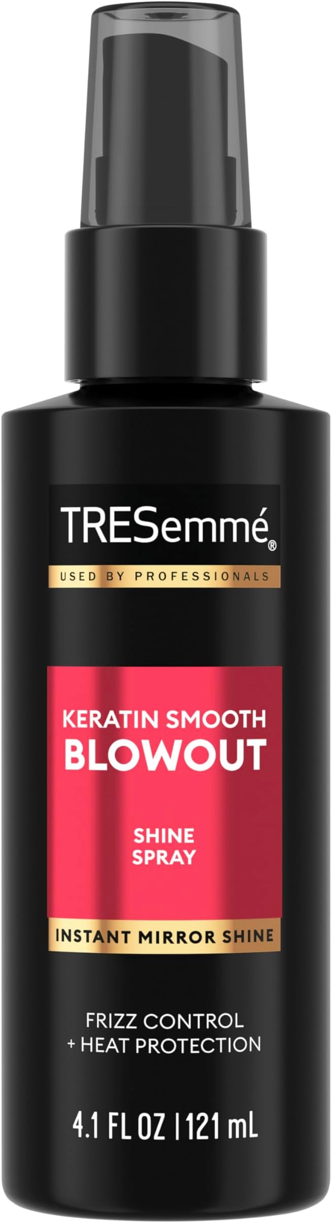 Silky Shine Spray Keratin Smooth for Heat Activated Sleek & Shine, Weightless, 4.1 Fl Oz
