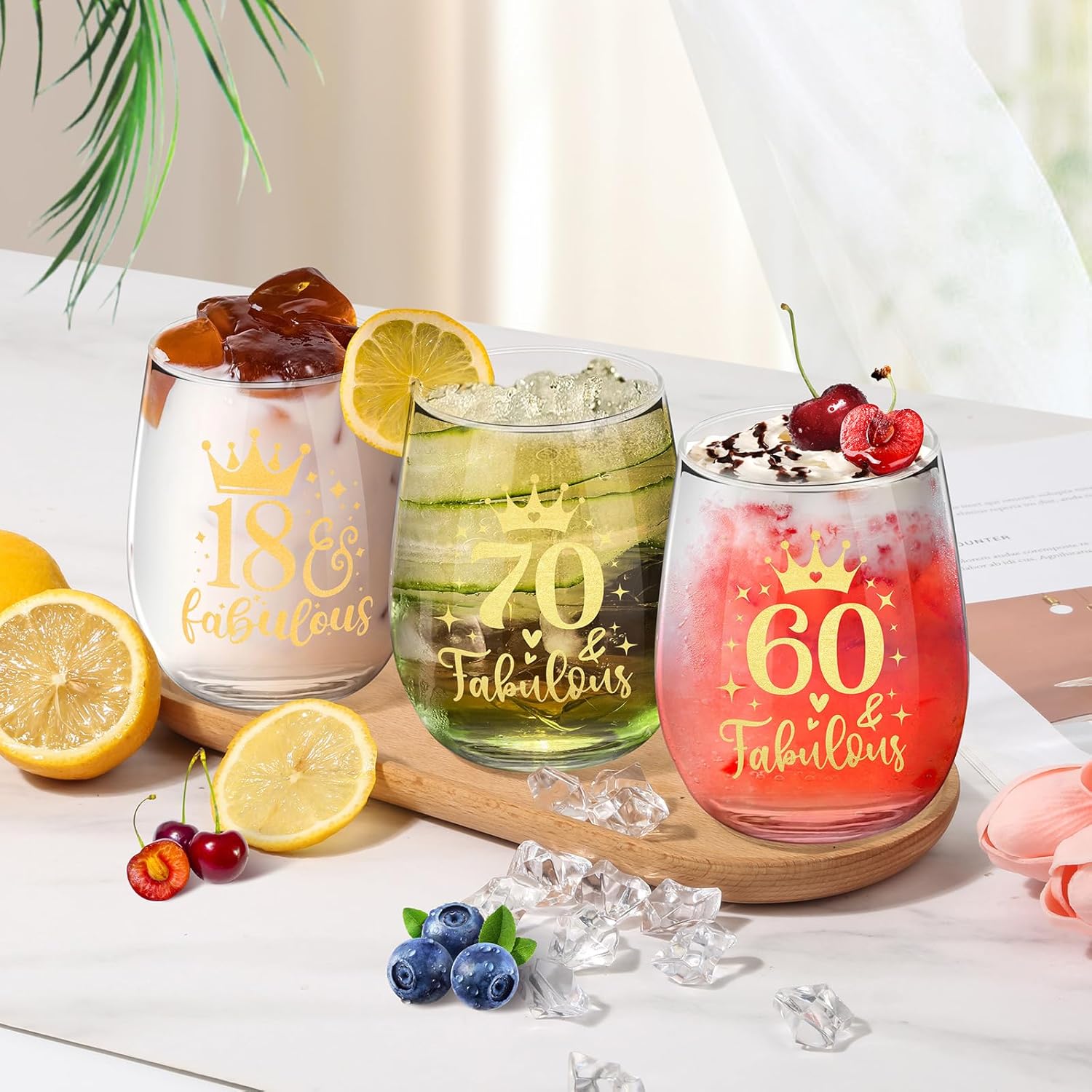 Tecanne poklon set za 60. rođendan - detaljan prikaz