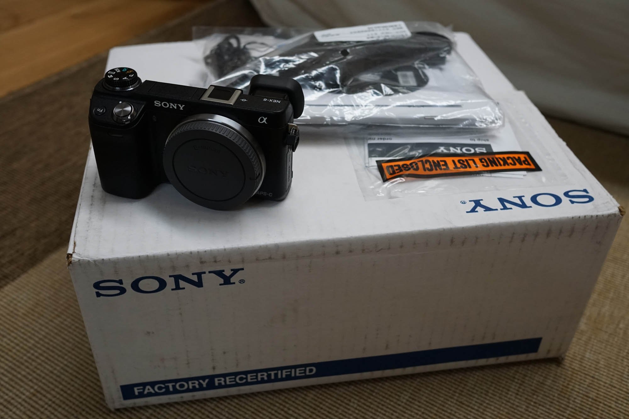 Amazon.com : Sony NEX-6/B Mirrorless Digital Camera with 3-Inch