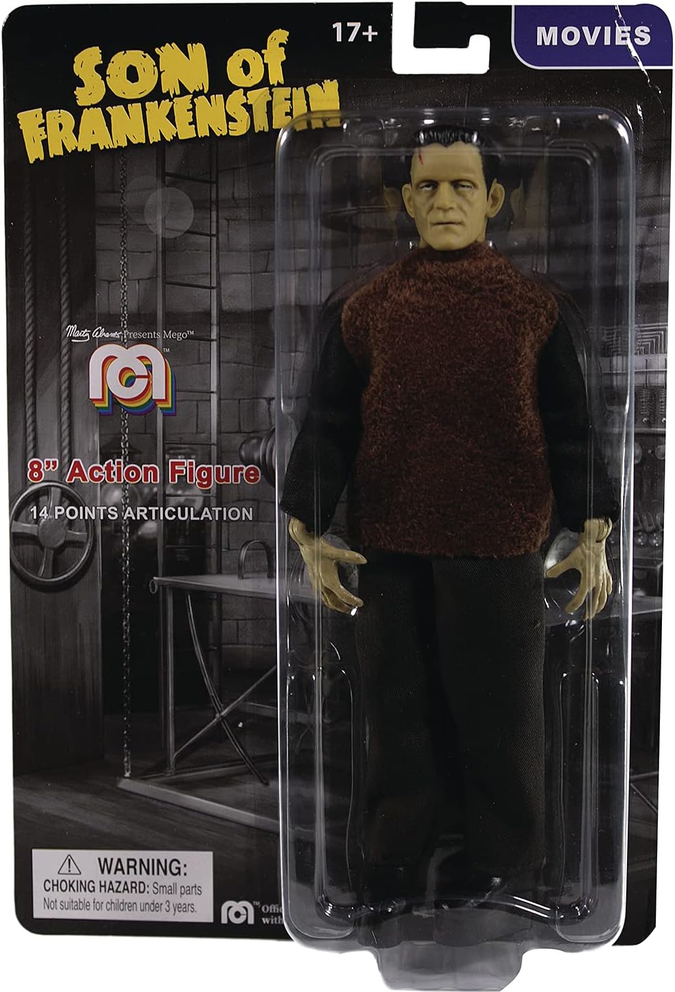 Mego Horror Son of Frankenstein 8" Action Figure Multicolor