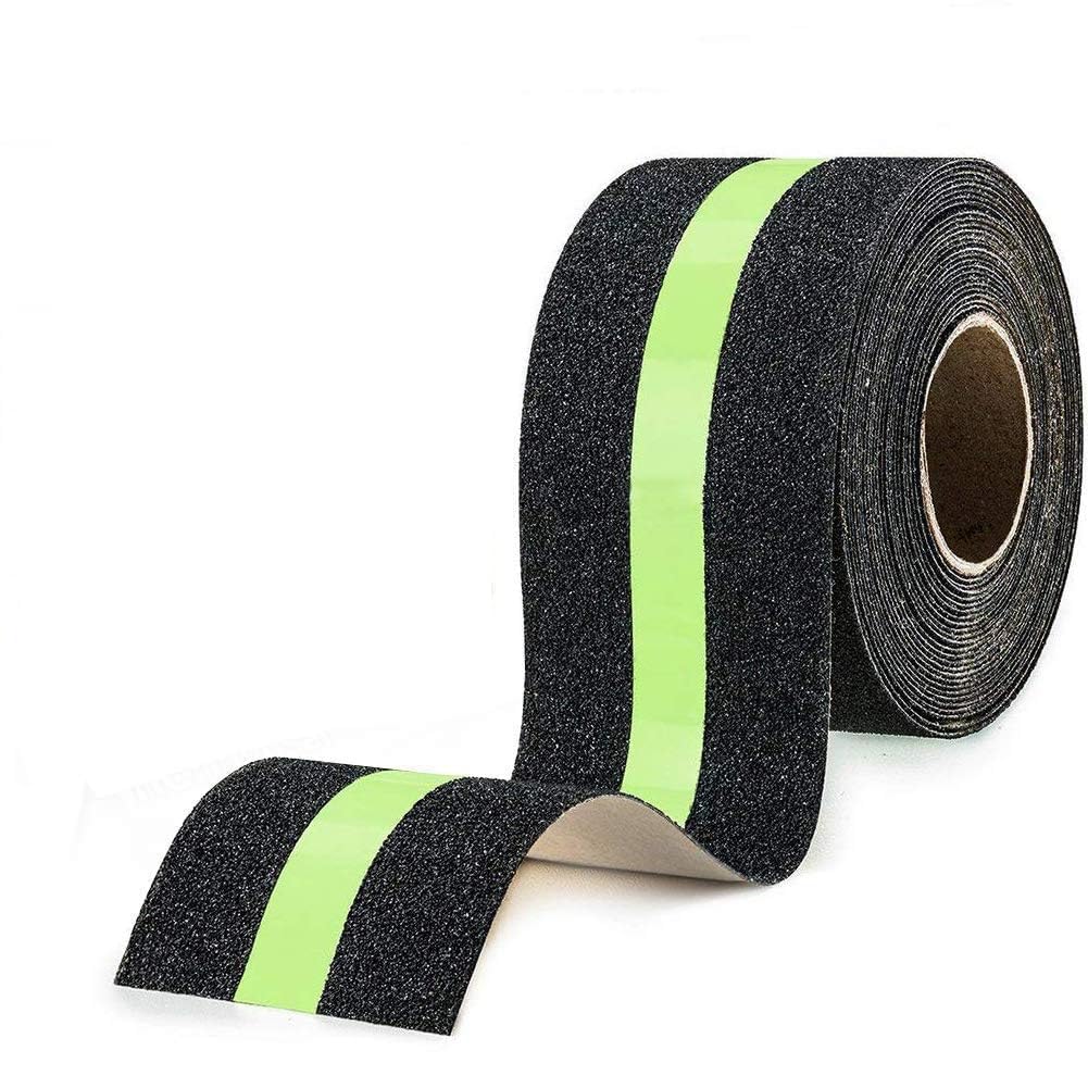 Atharved Anti Slip Grip Tape,Non-Slip Traction Tapes With Glow In The Dark Reduce The Risk Of Slipping For Indoor Or Outdoor Stair Tread Step And Other Slippery Surfaces,2 InchX16.4 Foot,Night tape-image-47