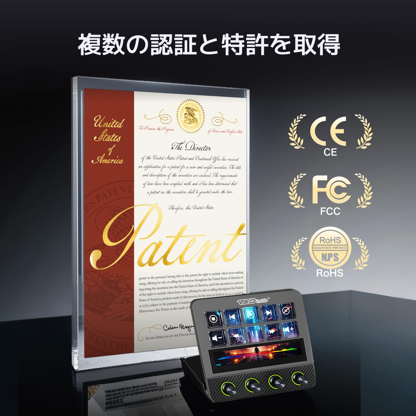 Stream Dock ストリームデッキ N4Pro カスタムキーボード配信機材 Amazon | VSDinside Stream Dock N4 Pro ストリームデック カスタム