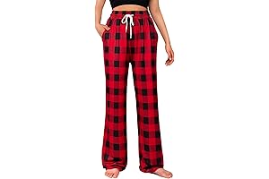 Comfy Christmas Flannel Pajama Pants for Women