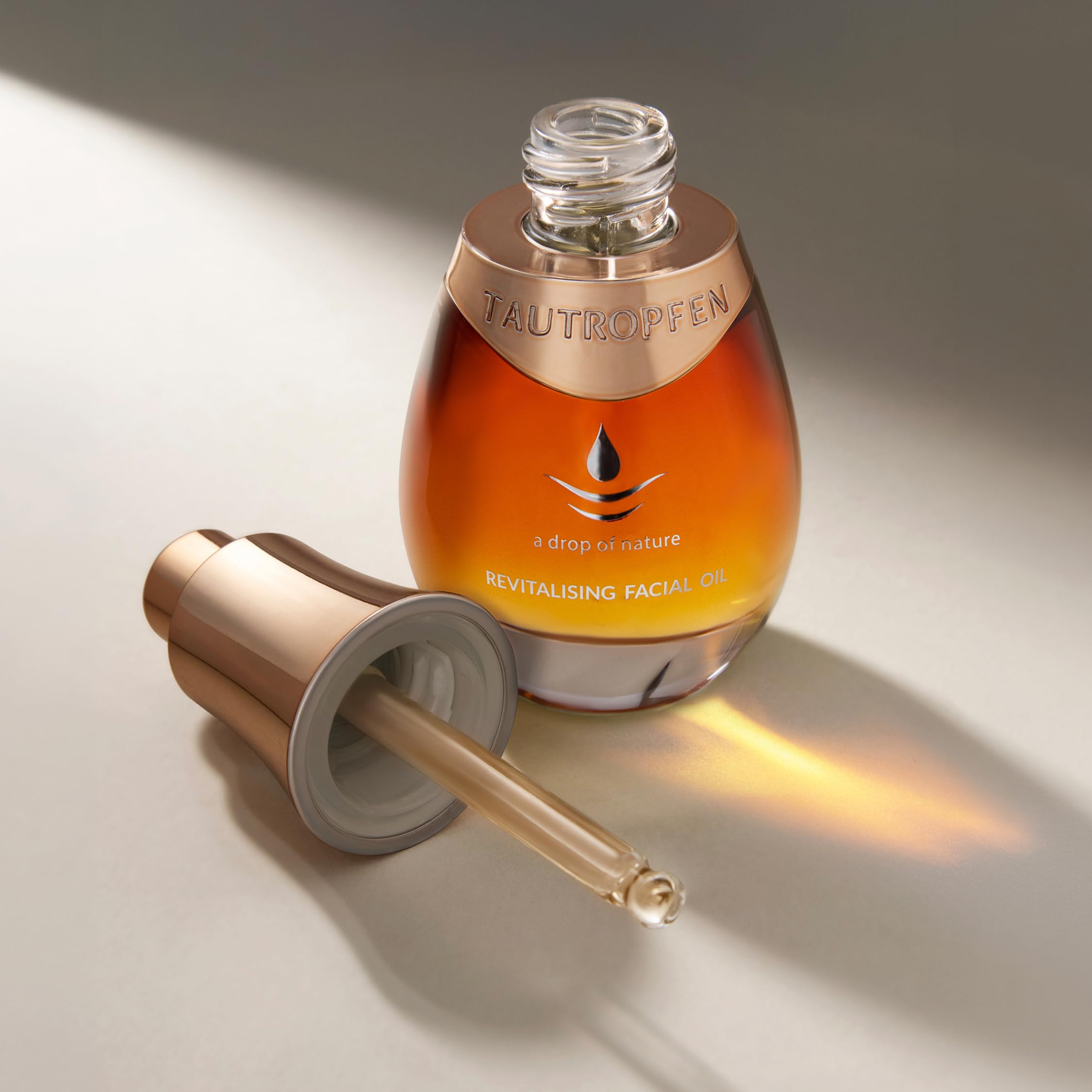 TAUTROPFEN Vitality Boost Gesichtsöl 35ml | Für strapazierte und gestresste Haut, sofort Effekt, Skincare mit ACGS Active Complex, hochwirksam