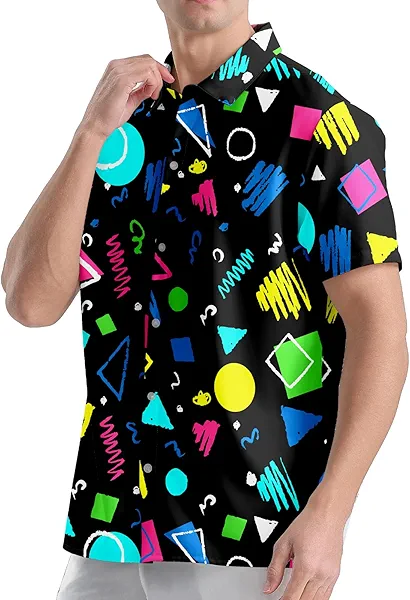 AMHebe Mens Hawaiian Shirts Casual Button Down Short Sleeve Beach Clothes for Men