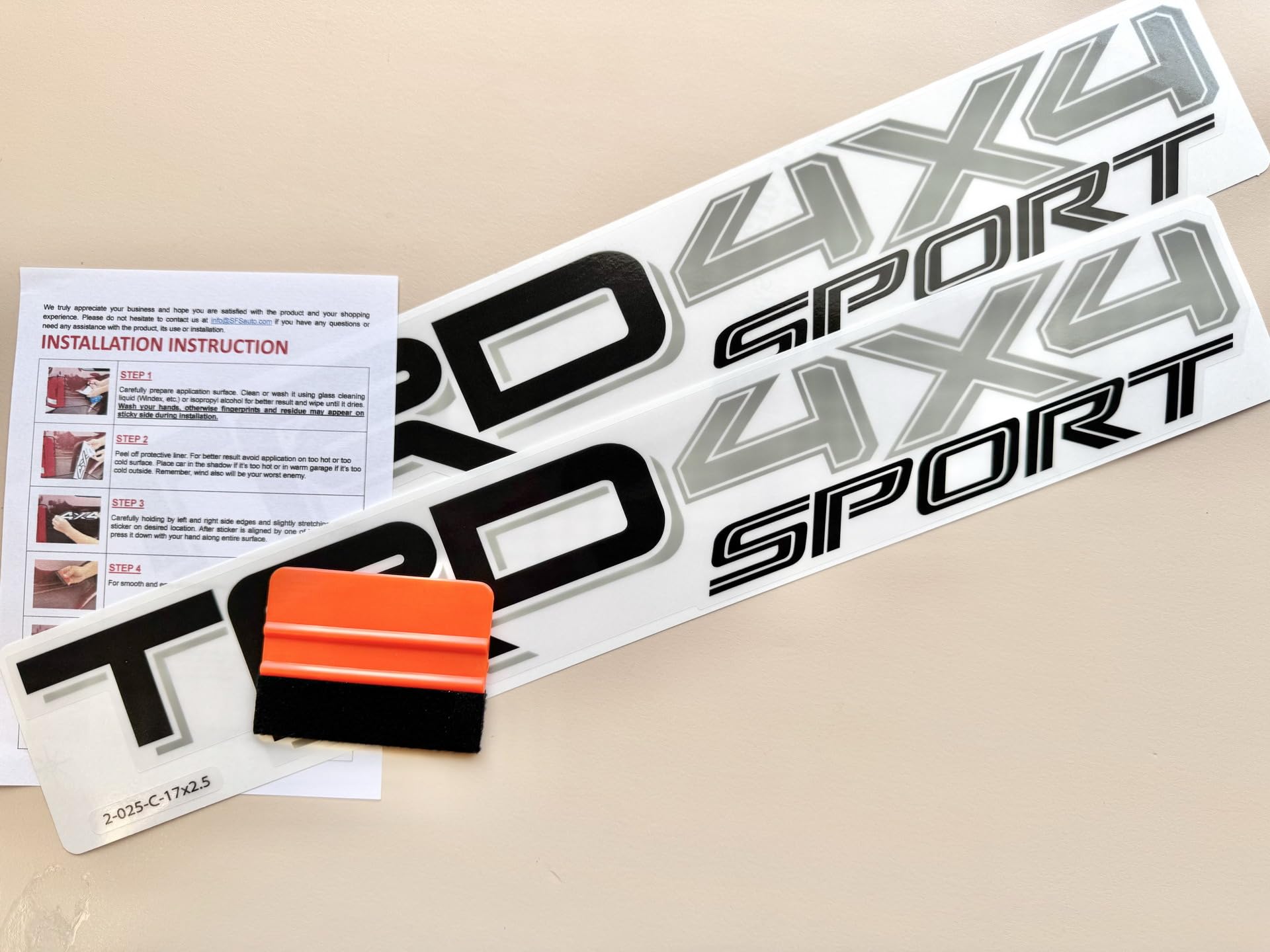 Amazon.com: Black & Gray Stickers Replacement Compatible with TRD