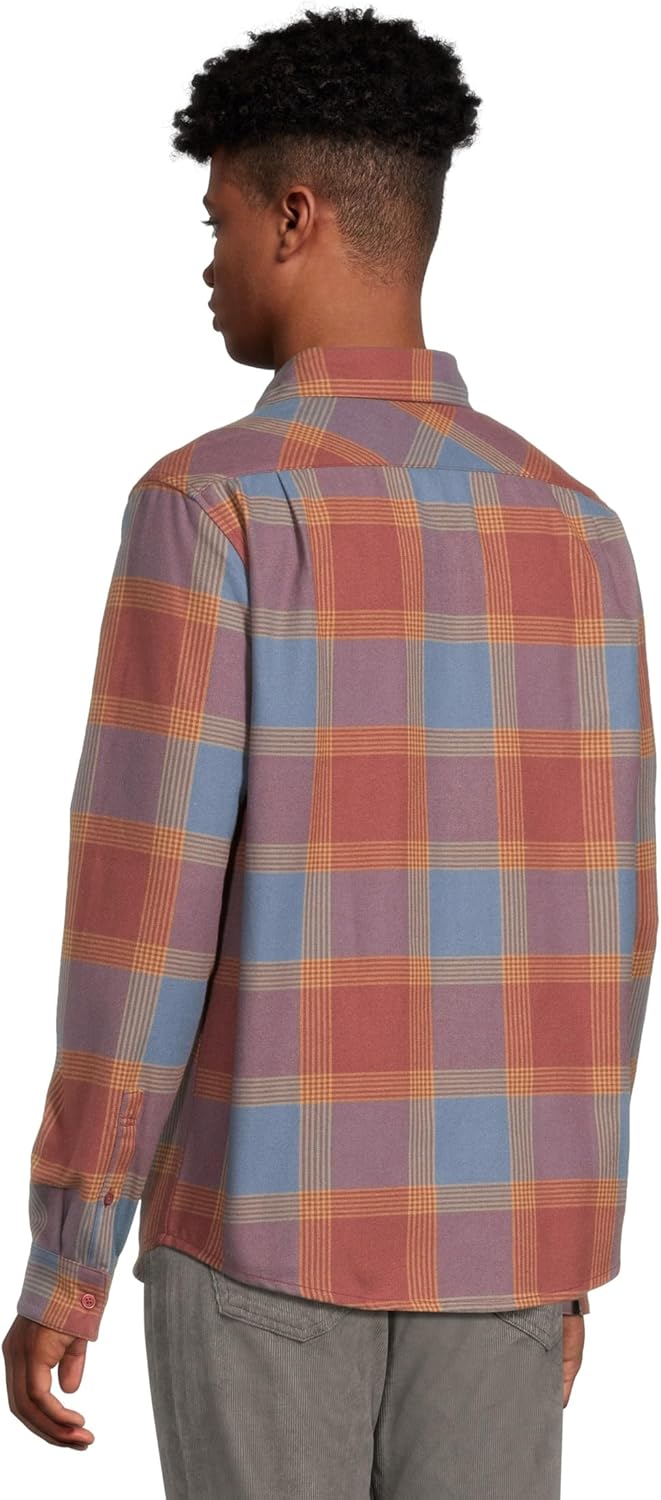 RVCA Men's Thatll Work Flannel Long Sleeve
