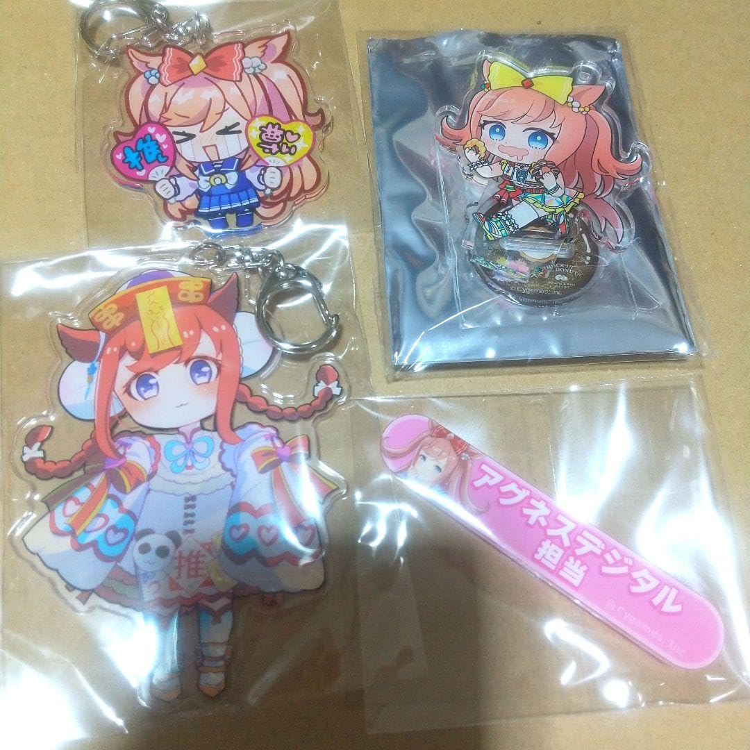 Amazon.co.jp: ウマ 娘 アグネスデジタル アクリルキーホルダー