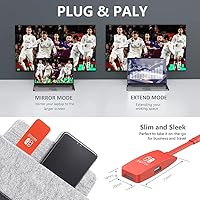 Vista 6 de GOPALA Replacement for Nintendo Switch Dock, 4K60Hz Switch Dock, Portable Switch Docking Station for TV, 1080P 60Hz Nintendo Switch TV Dock for