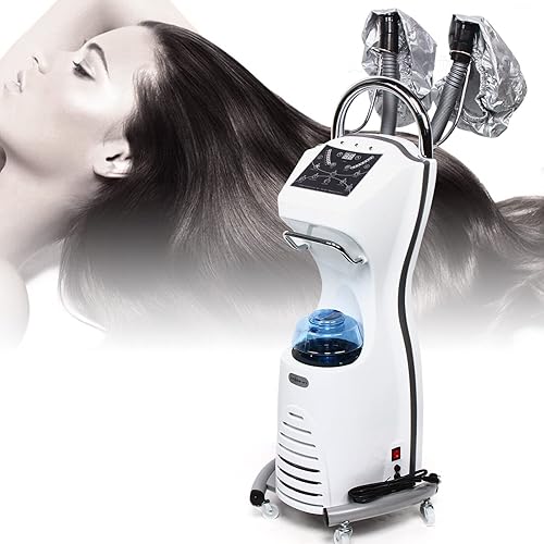NG NOPTEG - Secador de pelo de pie, 700 W, 7 en 1, secador profesional de peluquería, procesador de color de teñido de cabello, procesador de