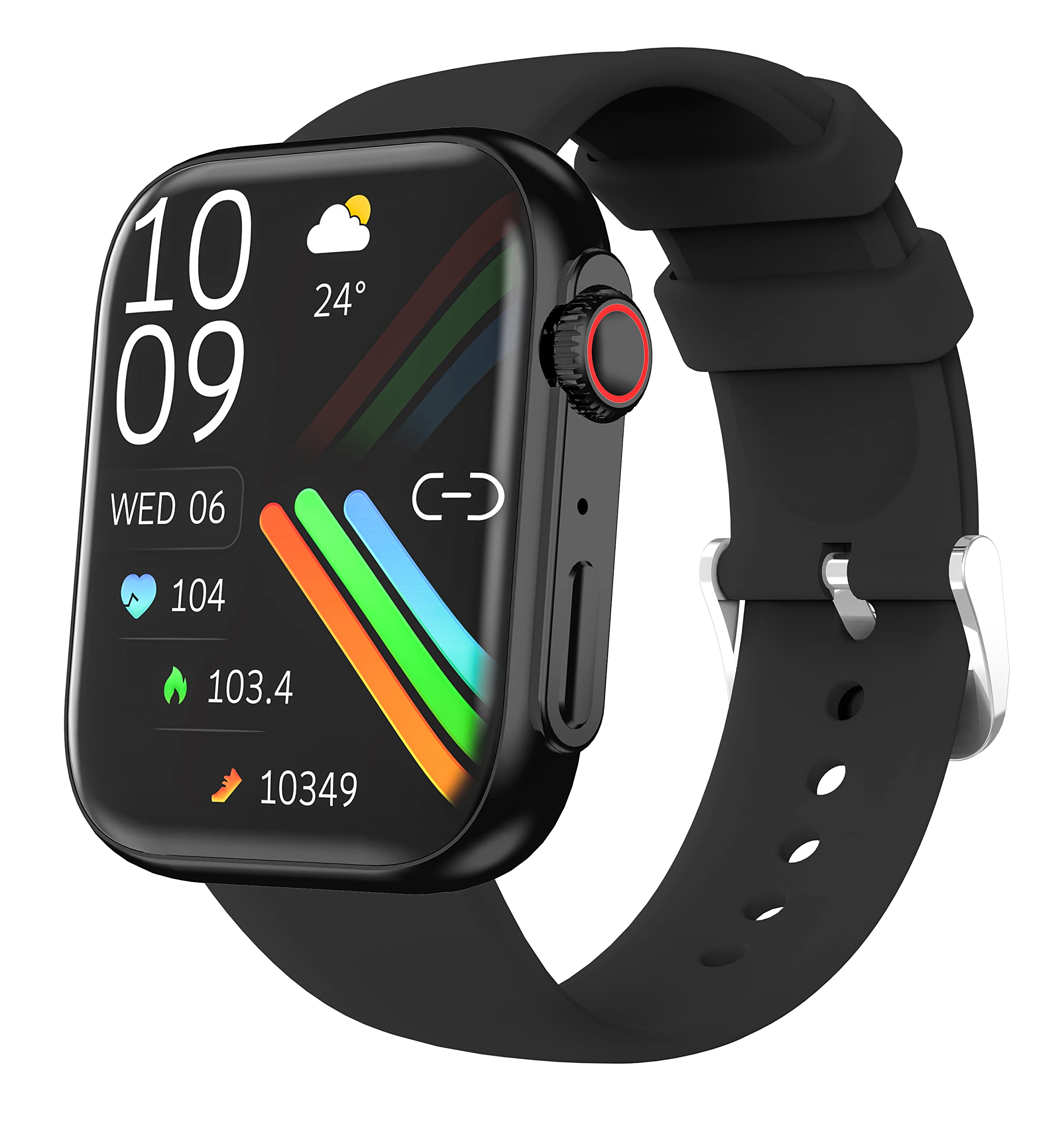 Generic little meatball 1.91'' Smart Watch for Men Women, Answer/Make Call,50+ Sports Modes, Fitness Tracker with Sleep Monitor, Voice Assistant, Music and More, Smartwatch for iPhone iOS Android