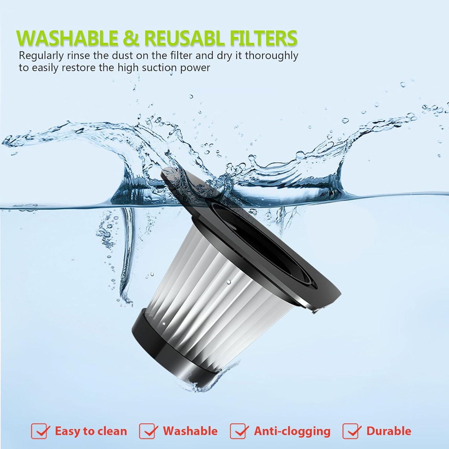 absob Aspirabriciole Senza Fili, Ricaricabile Aspira Briciole Elettrico Senza Filo Con Luce a Led e 2 Filtri, Handheld Mini Aspirapolvere Per Auto Per Cleaner Peli Briciole Acari(verde) absob Aspirabriciole Senza Fili, Ricaricabile Aspira Briciole Elettrico Senza Filo Con Luce a Led e 2 Filtri, Handheld Mini Aspirapolvere Per Auto Per Cleaner Peli Briciole Acari(verde)