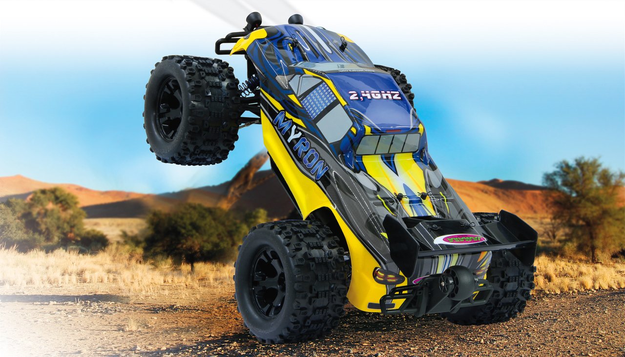 Jamara 053365 Skala 1: 10 2,4 g Myron BL 4WD LED Lipo zabawka
