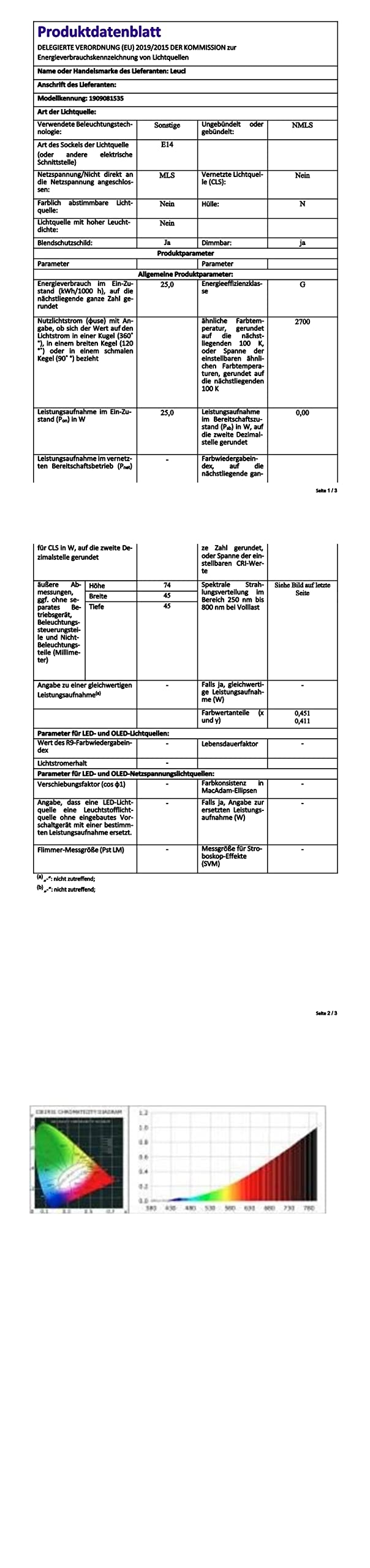 Leuci Lot 10 Ampoules Incandescentes Goutte 25W E14 Mat - 230V, Chaleureuse & Variante