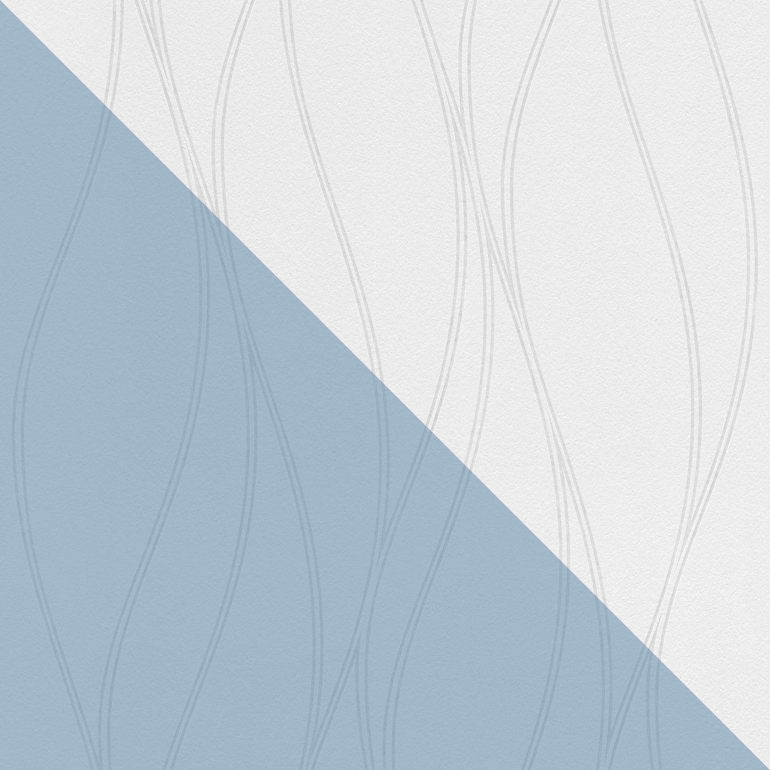 Profhome 244918-GU Stripes wallpaper wall matt white 5.33 m2 (57 ft2)