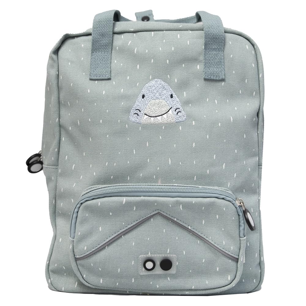 Trixie - Sac à Dos Grand Format pour Enfants (Mr. Shark (Requin))