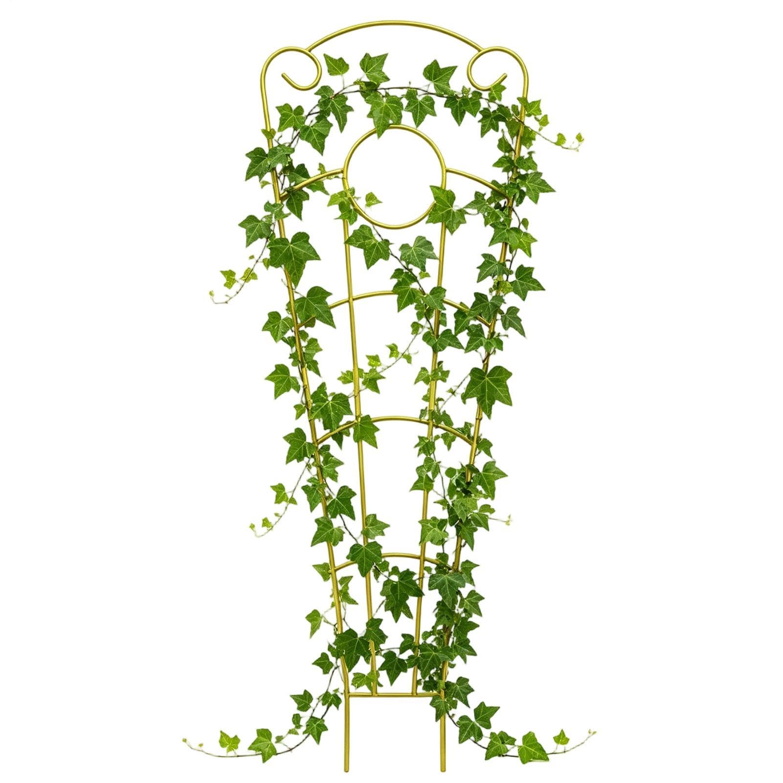 Enrejado para plantas de interior de metal de 73 cm para macetas