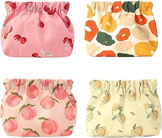 MIAO JIN 4 piezas de monedero pequeño a grane...