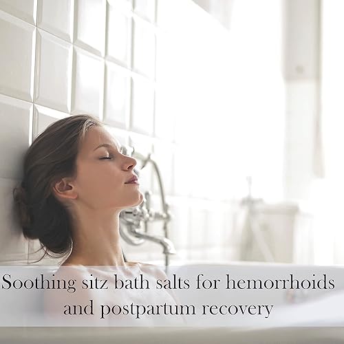 Miniatura 6 de Aromasong Sitz Bath Soak con sal del Mar Muerto, sales de Epsom y aceites esenciales de lavanda, sales de baño para hemorroides - Fabricado en