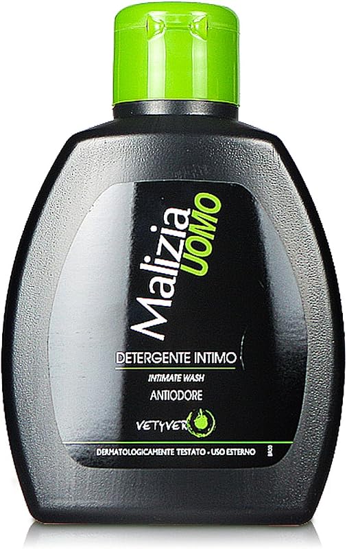 Sabonete líquido corporal Malizia Uomo The Scent Of Vetiver Man, 200 mL