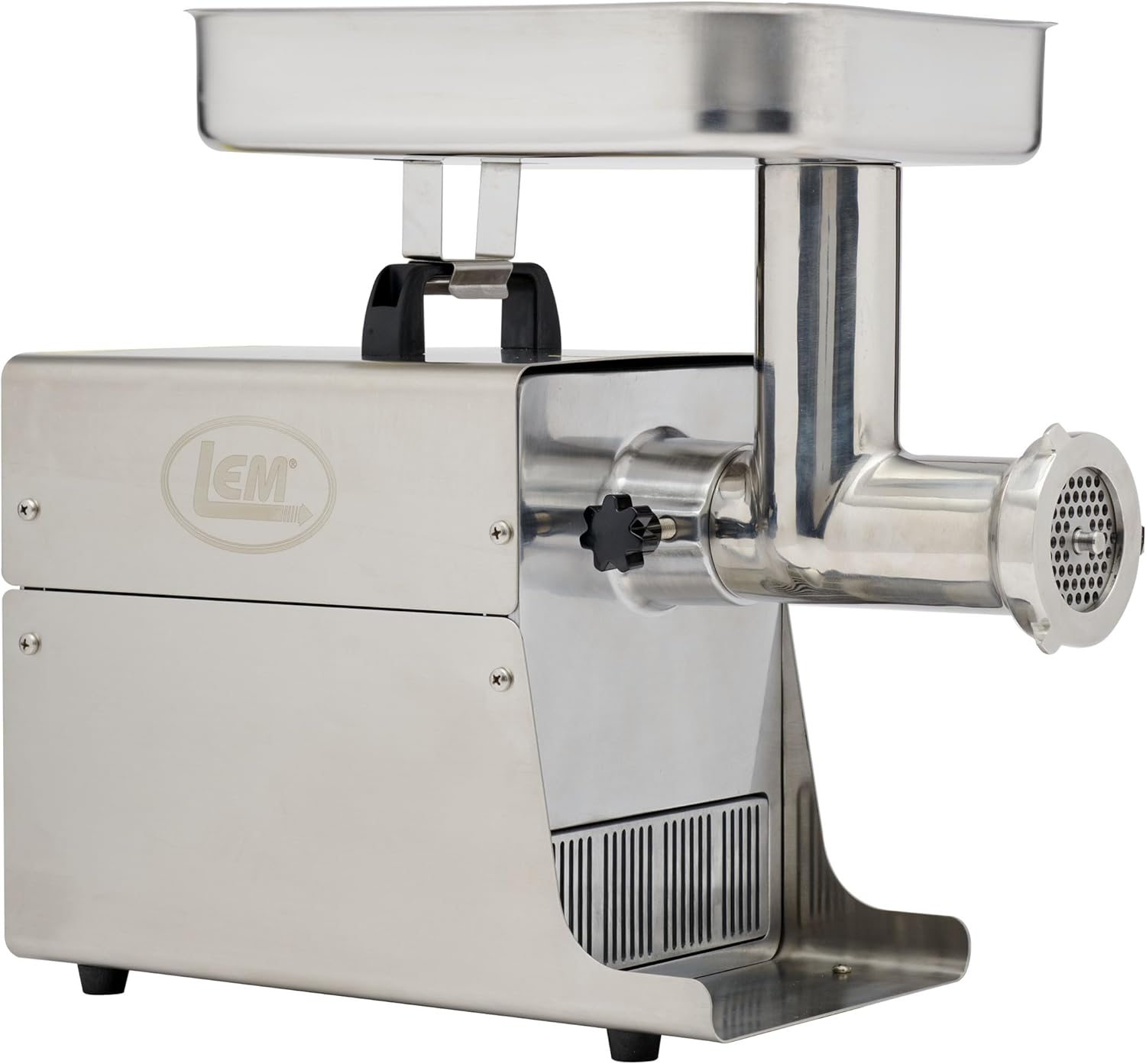 LEM Products BigBite Dual Grind #8 0.50 HP Stainless Steel Electric Meat Grinder Machine, Ideal for Regular Use