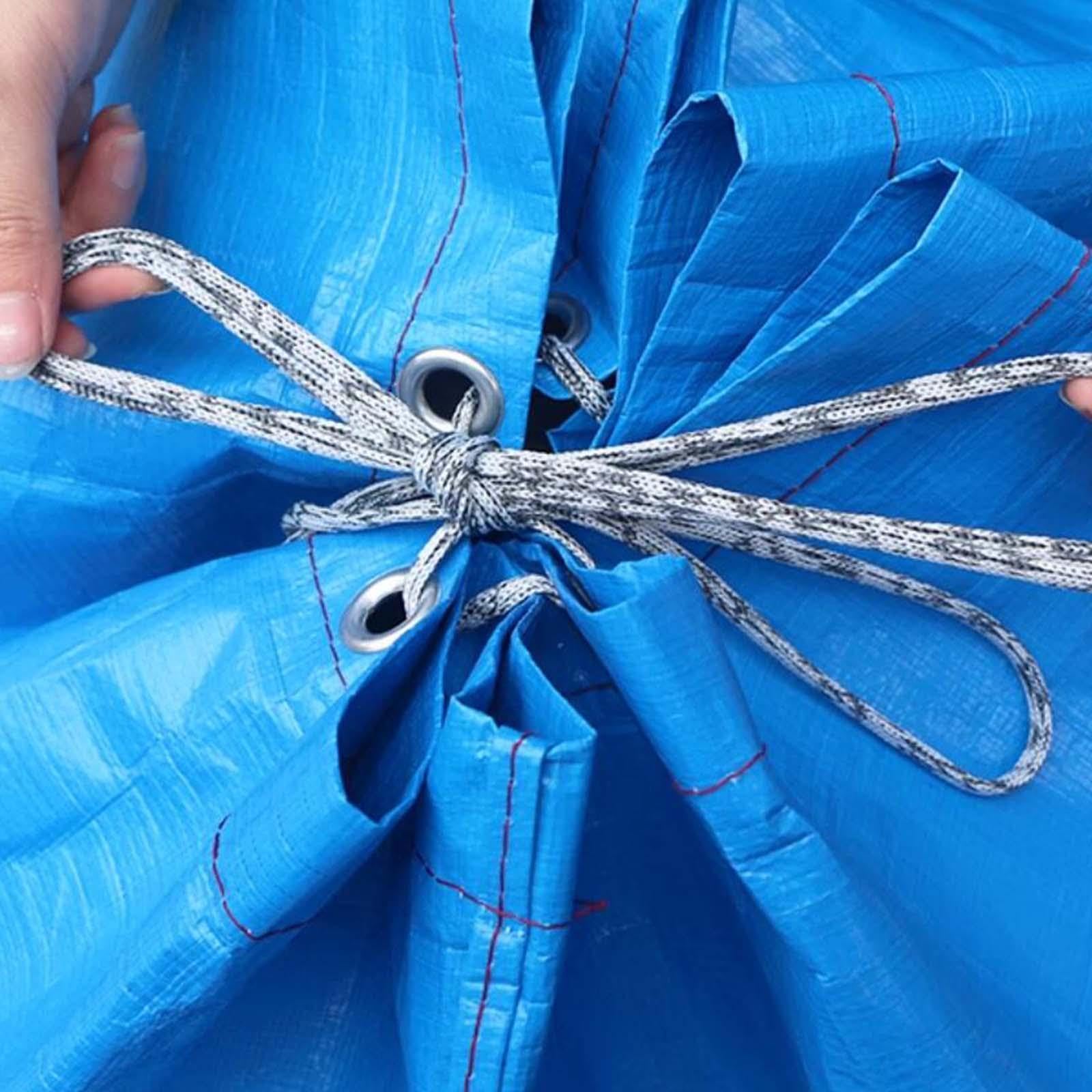 Sport Balls Bag Carrier Multipurpose Moving Bag for Training Football Indoor Blue-image-41