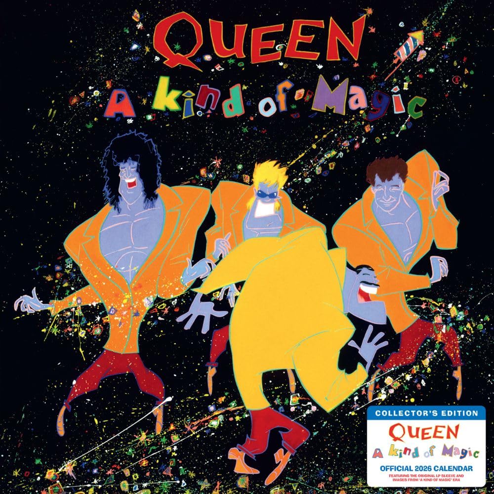 Queen 2026 Collector's Edition Record Sleeve Calendar