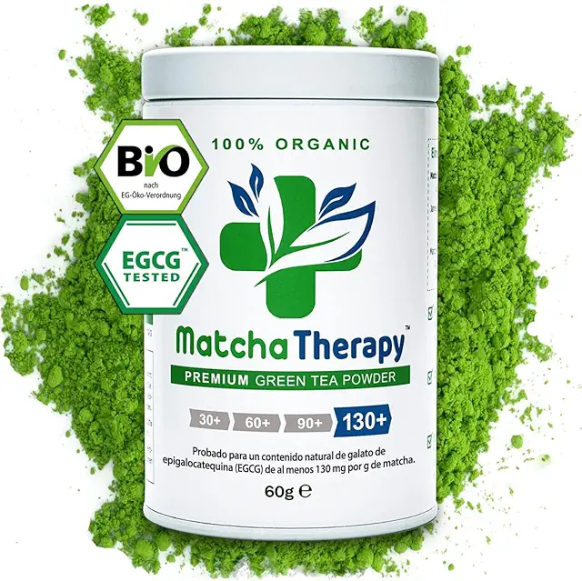 Matcha Ecológico Premium 60g | 130+ mg EGCG | Energía e Inmunidad | Matcha Crew Barcelona