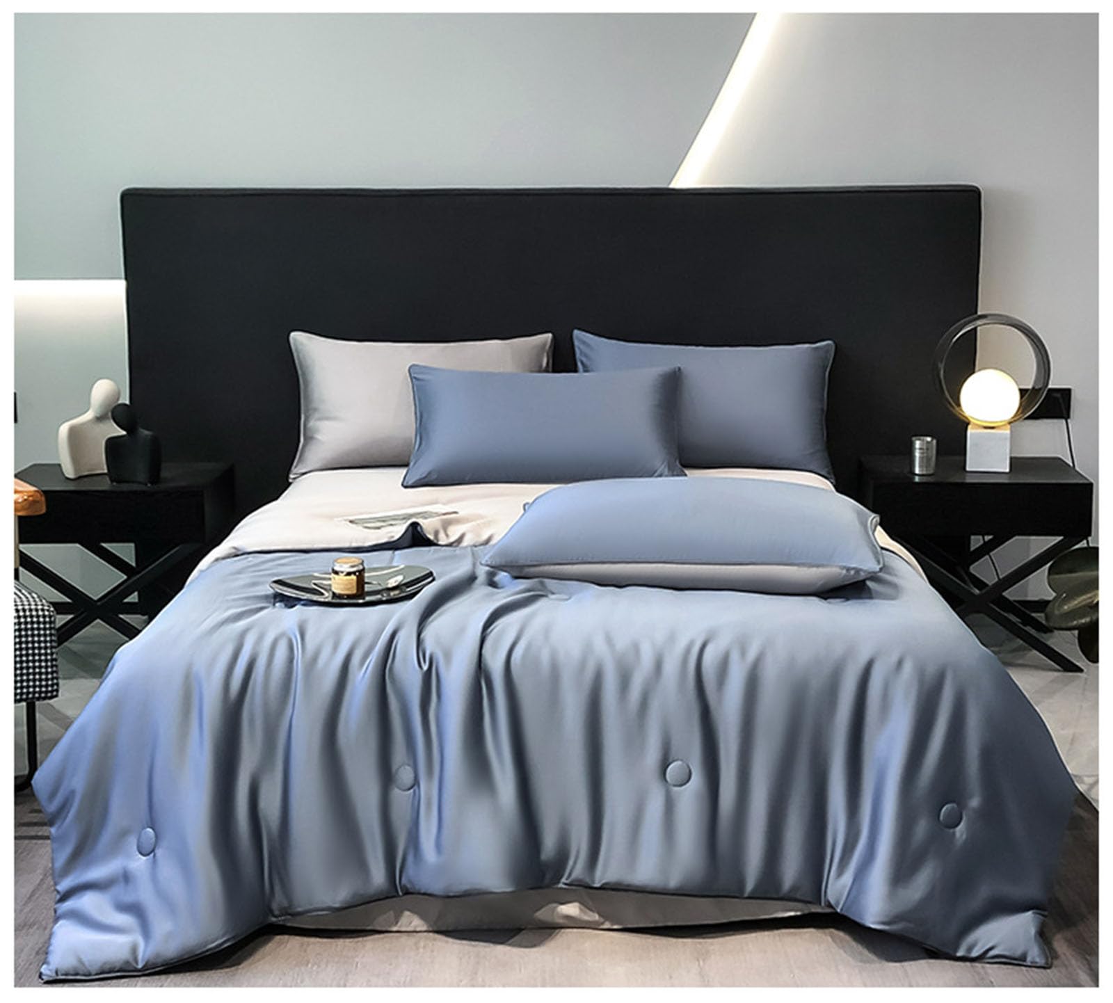 Manta refrescante de verano ZTGL para dormir fresco en noches calurosas edredón fino 2 en 1