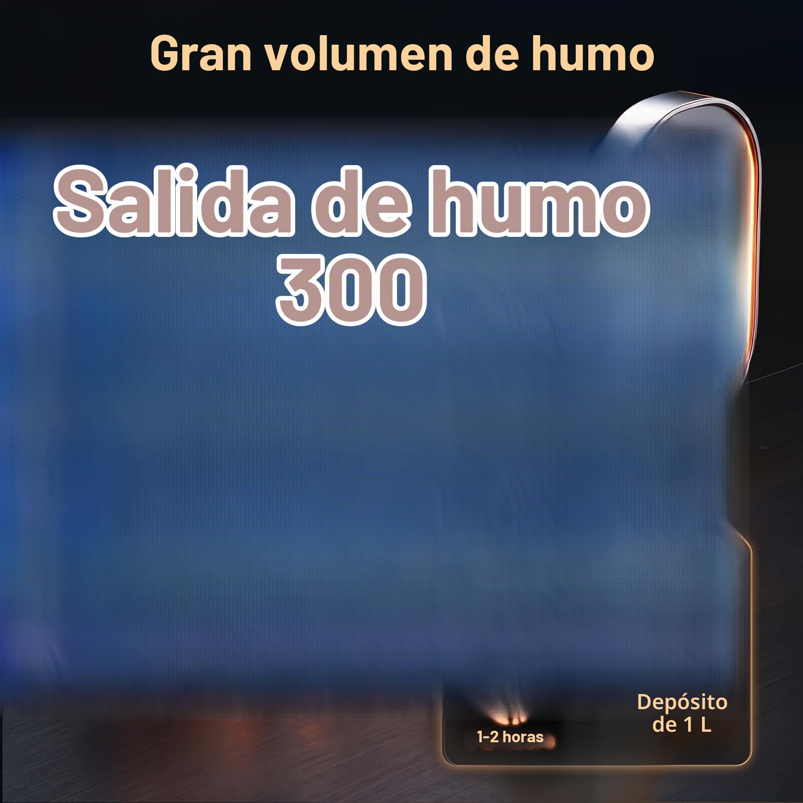 1500W Máquina de Humo con Control Remoto, Wash 6 RGB LED Estroboscópica Efectos de Iluminación 3000 CFM/min Máquina de Niebla DMX512 Fog Machine Portátil para Halloween Bodas Escenarios Fiestas