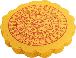 152PCS Incense Paper Ancestor Money 4.72'' Yellow Paper for Worshiping Ancestor Funeral Qingming Festival, Bring Good Fortune