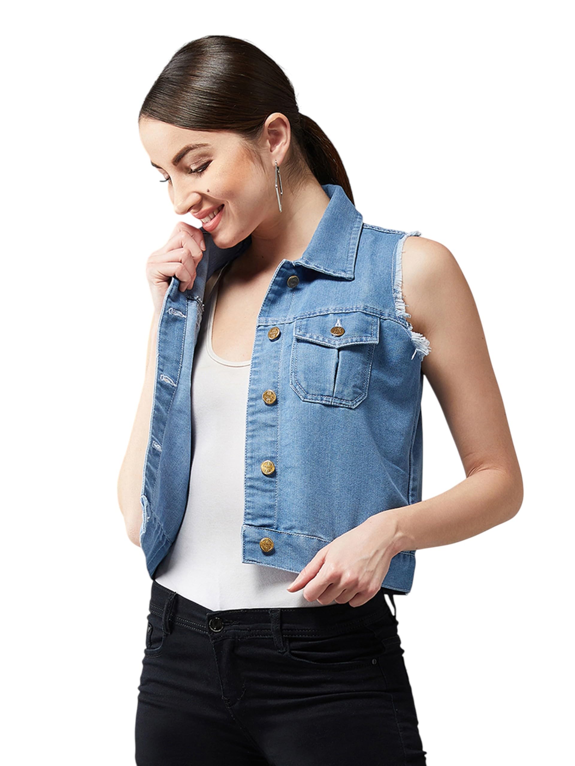 Women's Turtle-neck Full sleeved Color-Block Regular length Jacket