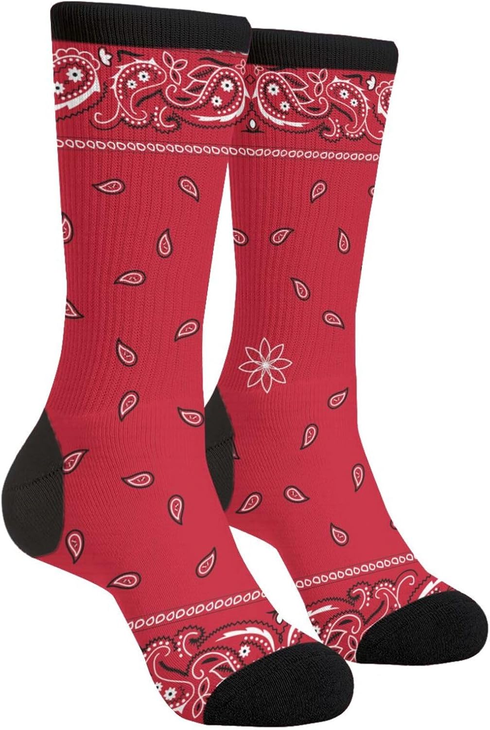 Cute Goldendoodle Unisex Funny Novelty Socks, Funky Crazy Cool Crew Dress Socks