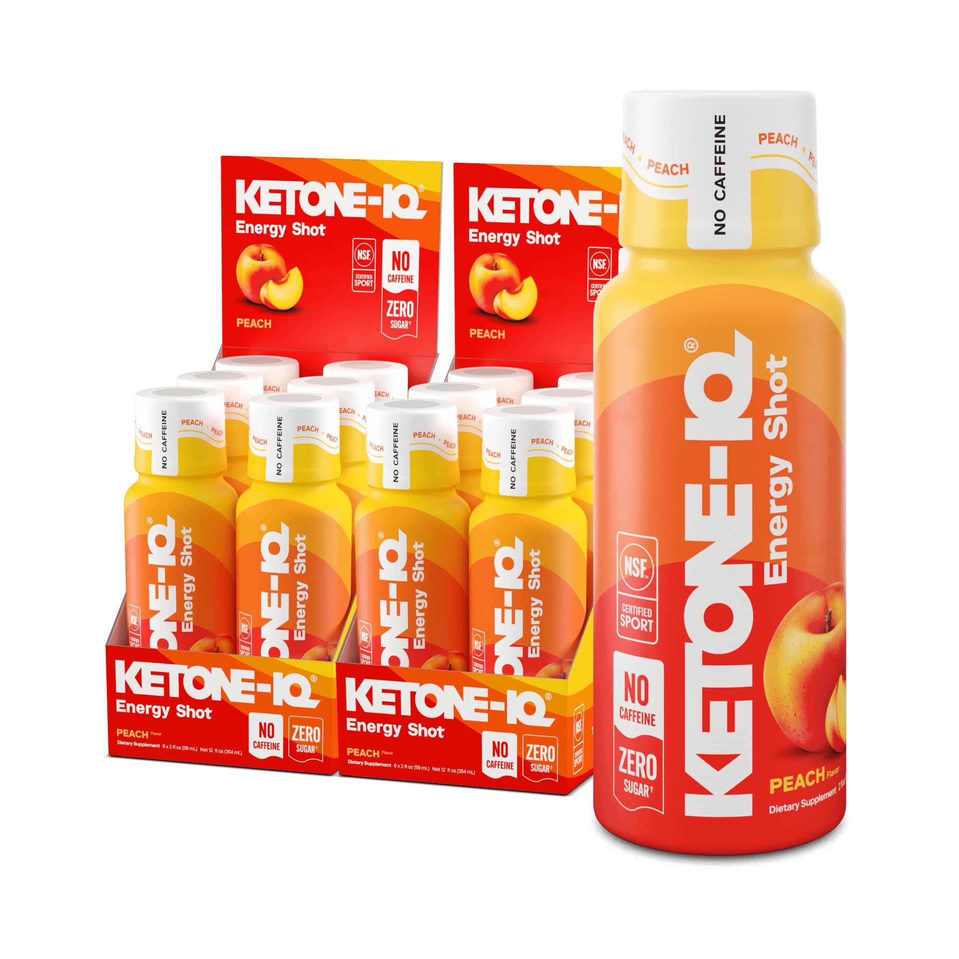 Ketone-IQ No Caffeine Ketone Shots for Focus, Raspberry Lemonade, 12 Pack — Amazon image 13