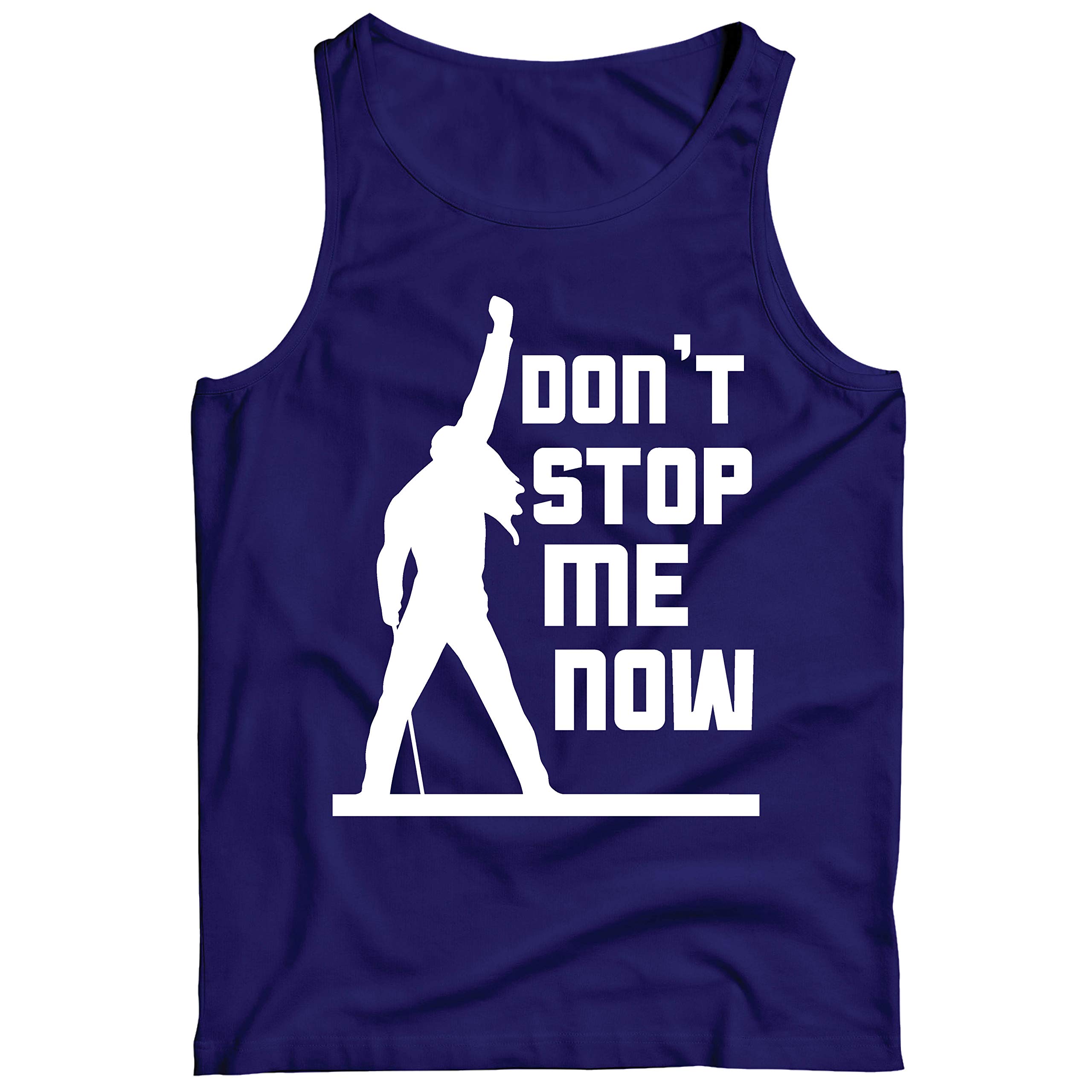 lepni.me Men's Tank Top Don't Stop me Now! Vintage Rock Band Clothing, Musically Merch