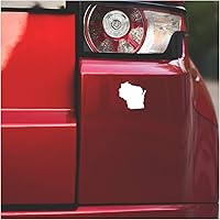 Vista 98 de Silueta del estado de Underground Printing - Calcomanía de vinilo de orgullo del estado de EE.UU.