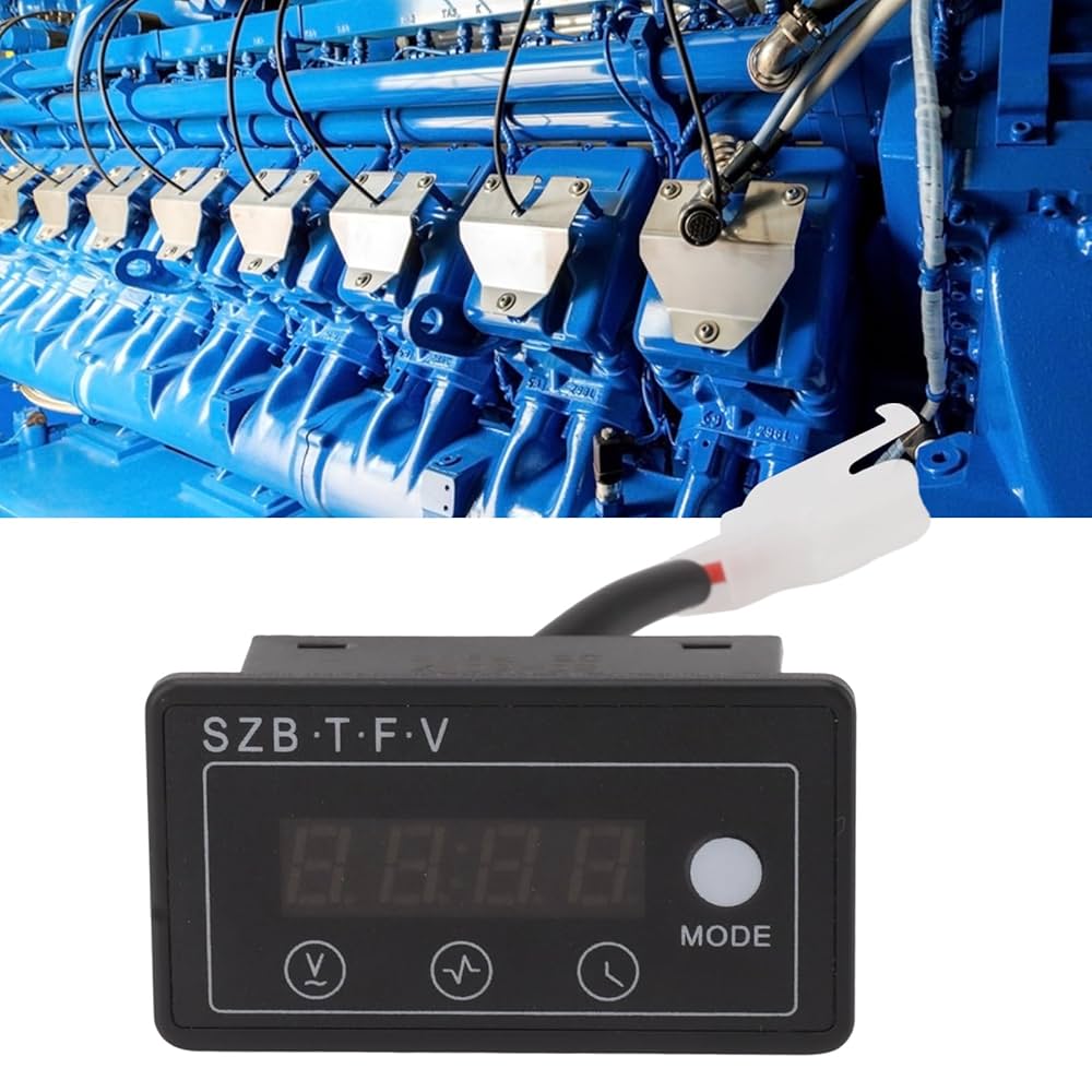 Amazon.com: Mumusuki Generator Voltmeter 90-250V AC, Digital