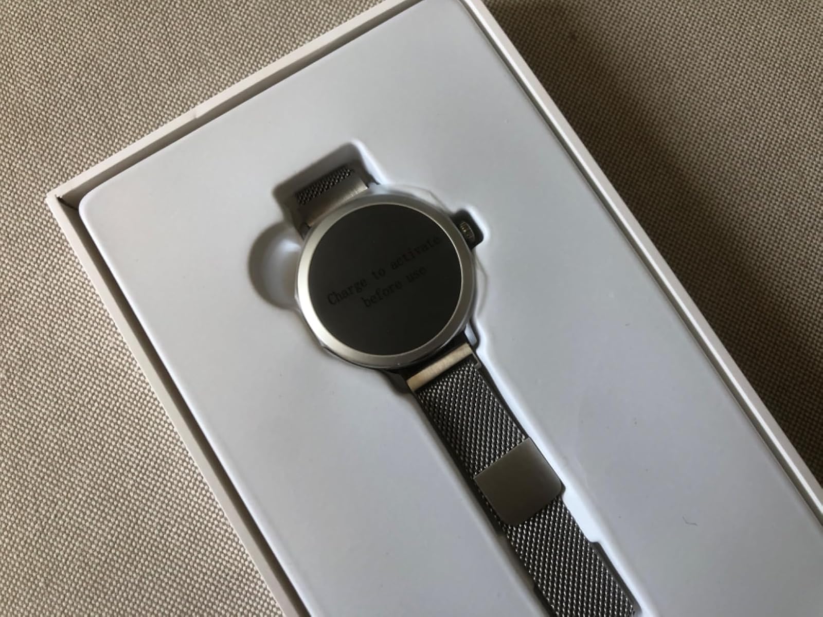 Efolen Montre Connectée Femme avec Appel Bluetooth, 1.1" AMOLED Ronde Smartwatch Moniteur de Sommeil Fréquence Cardiaque, 110+Sport Montre Intelligente, IP68 Podometre pour Android Argent