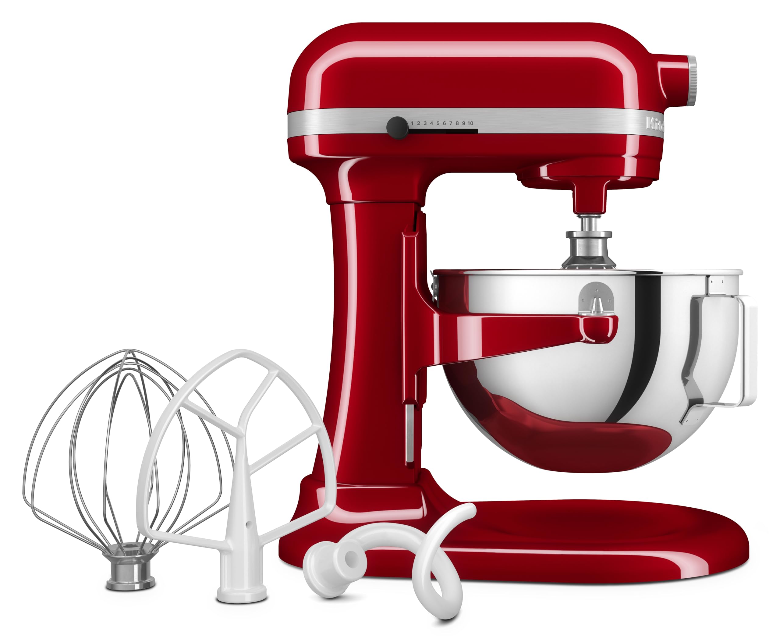 Kitchenaid Heavy Duty - Planetaria Con Ciotola Sollevabile Da 5,2 L - Rosso Imperiale 5KSM55SXXEER-image