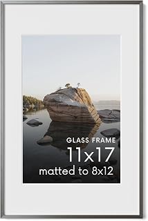 HAUS AND HUES 1.1x1.6 Gray 11x17 Glass 1