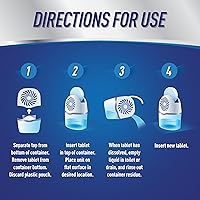 Vista 6 de DampRid Reusable Moisture Absorber with 4 Drop-In Tablets, Fragrance Free, 15.8 oz., Attract and Trap Excess Moisture & Eliminate Musty Odors for