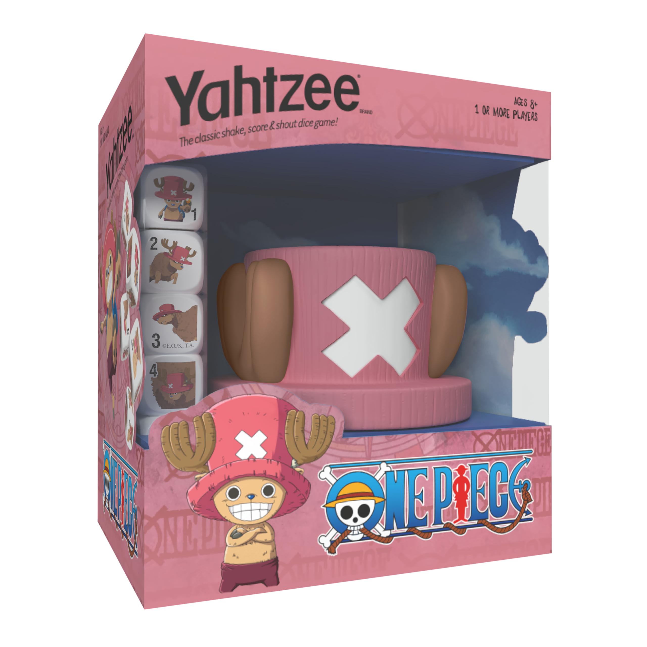 Amazon.com: YAHTZEE: One Piece - Chopper Edition, Collectible Tony