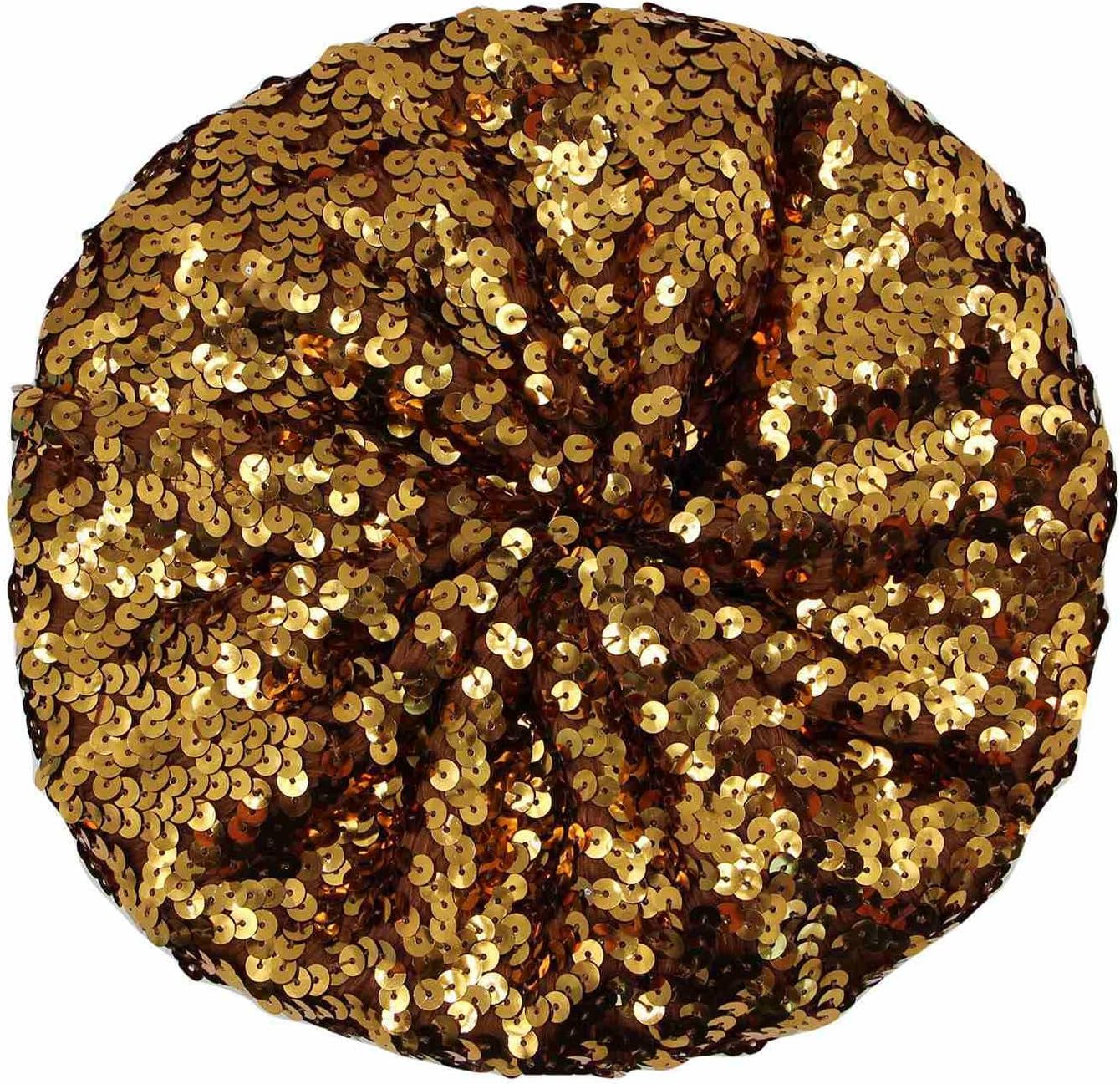 ZGMYC Shiny Sequin Beret Hat for Women Glitter Beanie Hats Party Costume Headwear Carnival Accessories