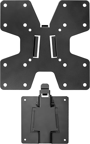 VIVO Adaptador grande VESA Mount Kit de soporte de liberación rápida, accesorio de soporte y placa VESA extraíble para montaje en pantalla LCD fácil