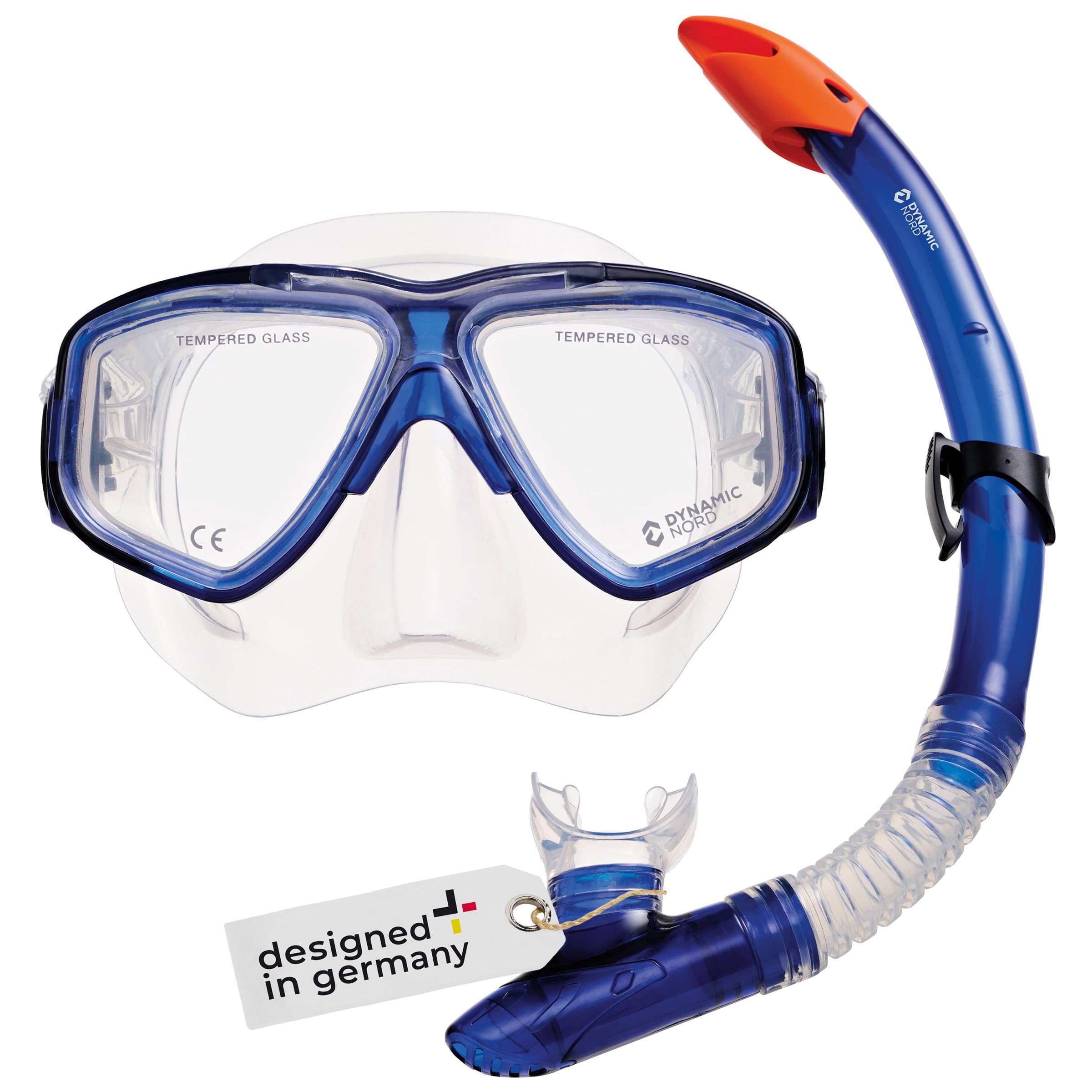 Kit Plongée DynamicNord La Gomera Pro - Masque Et Tuba Verre Trempé