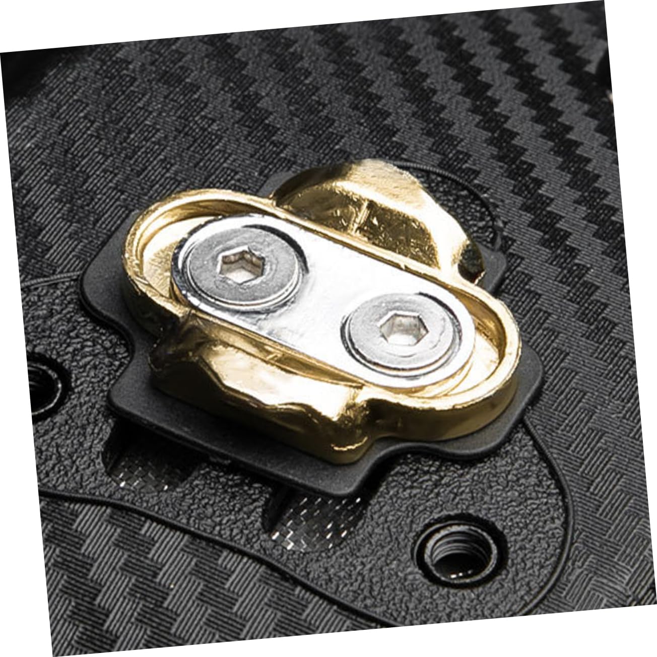 CORHAD Portable Bike Pedal Cleat Aluminum Alloy Bike Cleat Cycling Accessories Toe Clips