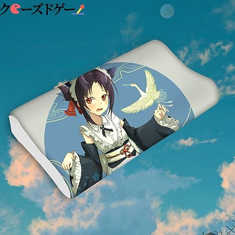 Amazon Co Jp クローズドゲーム 天然ラテックス枕 かぐや様は告らせたい 天才たちの恋愛頭脳戦 しのみや かぐや 四宮かぐや アニメ 漫画 高弾性枕 柔らかい 人体工学設計 通気性 快適睡眠 疲労解消 カスタム可能 約 50cm X 30cm 枕カバーのみ ホーム キッチン