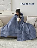 Vista 4 de YnM - Manta con peso de bambú